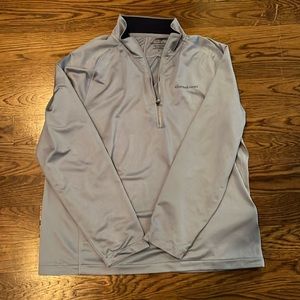 Men’s Vineyard Vines Performance 1/4 Zip - L/Silver